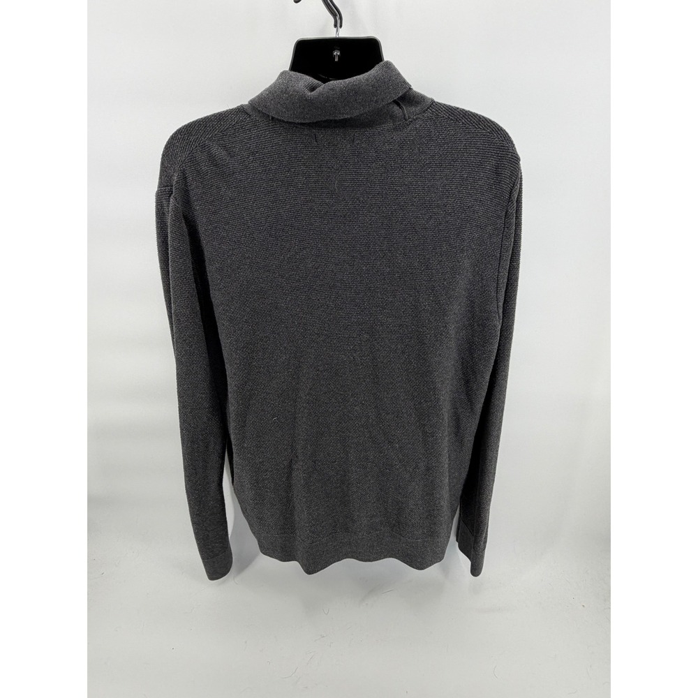 Claiborne Cardigan Sweater Womens‎ XXL Gray Shawl Collar Button Front - Picture 3 of 5